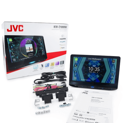 JVC KW-Z1000W 10.1" Digital Multimedia Receiver Apple Carplay/Android Auto - Showtime Electronics