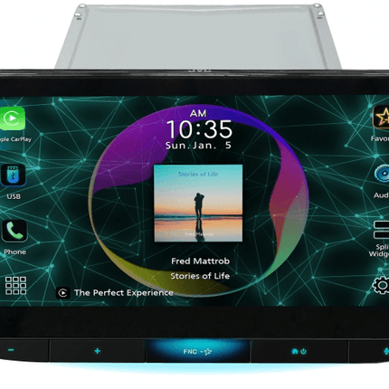 JVC KW-Z1000W 10.1" Digital Multimedia Receiver Apple Carplay/Android Auto - Showtime Electronics