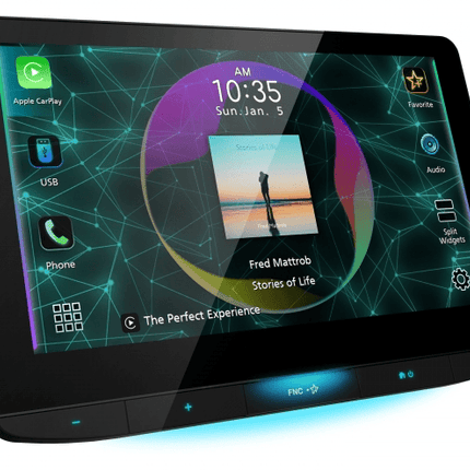 JVC KW-Z1000W 10.1" Digital Multimedia Receiver Apple Carplay/Android Auto - Showtime Electronics
