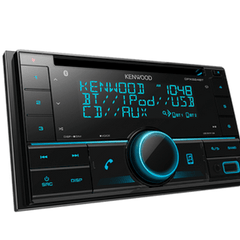 Kenwood DPX524BT Double-DIN Bluetooth Receiver w/CD - Showtime Electronics