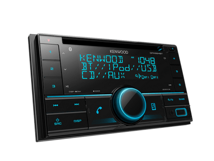 Kenwood DPX524BT Double-DIN Bluetooth Receiver w/CD - Showtime Electronics