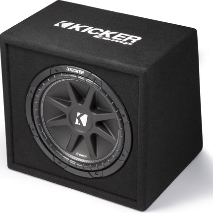 Kicker 43VC124 12" 300W Comp 4-Ohm Subwoofer/Sub+Enclosure/Box VC12 - Showtime Electronics