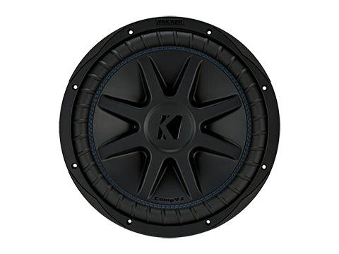 Kicker 44CVX124 12" 1500W Dual-4-Ohm CompVX CVX Subwoofer/Sub CVX12 - Showtime Electronics