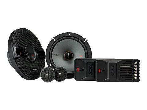Kicker 44KSS6504 6.5" 6-1/2 500W 2-Way KS Car Audio Component Speakers+Tweeters - Showtime Electronics