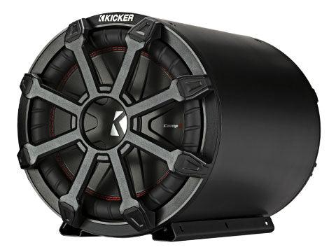 Kicker 45CWTB82 TB 8" 600w Loaded Subwoofer/Sub+Enclosure Tube w/ Grille CompR - Showtime Electronics