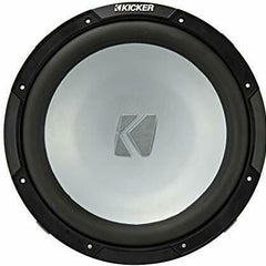 Kicker 45KM124 12" 350W 4-Ohm Marine/Powersports/Boat Subwoofer/Sub KM12 - Showtime Electronics