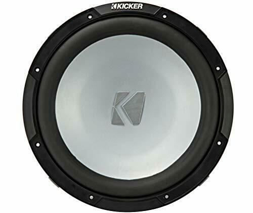 Kicker 45KM124 12" 350W 4-Ohm Marine/Powersports/Boat Subwoofer/Sub KM12 - Showtime Electronics