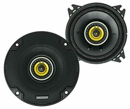 Kicker 46CSC44 4" 150W 2-Way Coaxial Car Audio Speakers+Grilles Pair CSC CSC4 - Showtime Electronics