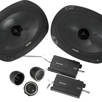 Kicker 46CSS694 6"x 9" Component Speakers - Showtime Electronics