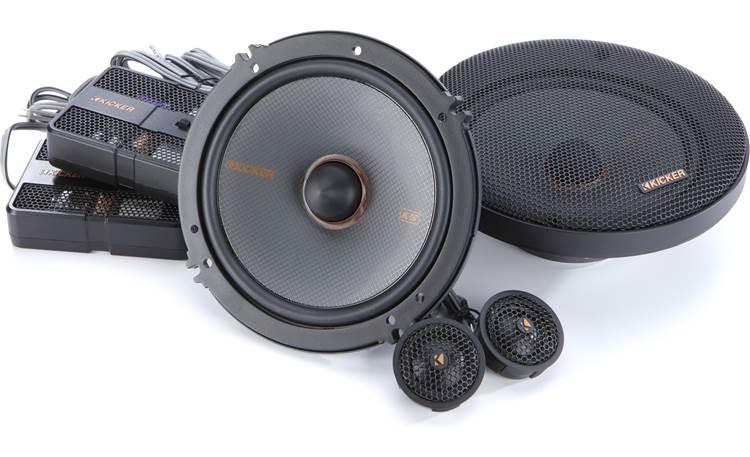 Kicker 47KSS6504 6.5" 6-1/2" 125W Component Car Audio Speakers+Tweeters KSS KS - Showtime Electronics