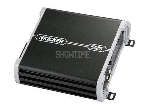 Kicker DXA500.1 500 Watt Car Audio Class D Amplifier/Amp+Bass Knob DXA500 DX - Showtime Electronics