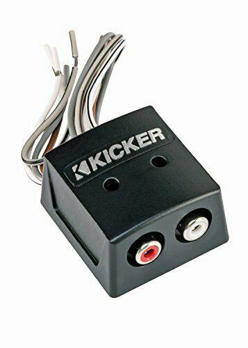 Kicker KISLOC 2-Channel Line Out Convertor LOC Hi-Lo Cable to RCA Adapter - Showtime Electronics