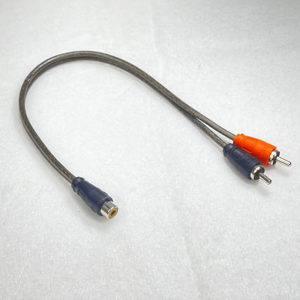 Kuma KRCA-X2MB 2-Male to 1-Female Gold-Plated 2-Channel OFC Y-Adapter - Showtime Electronics