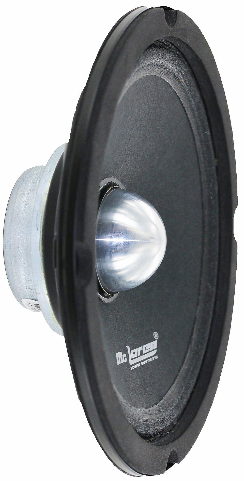 McLaren Audio MLM-604ND 6.5" 6-1/2" 300W 4-Ohm Car Audio Midrange NEO Speaker - Showtime Electronics