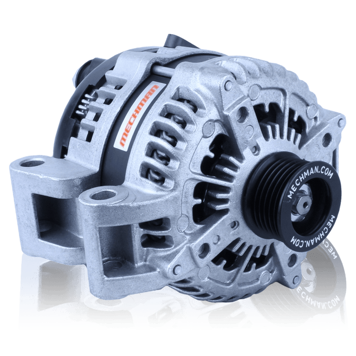 Mechman 370 Amp Alternator To Replace Ford Small 6G T Mount - Showtime Electronics