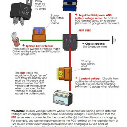 Mechman Alternators Adjustable External Regulator - Showtime Electronics