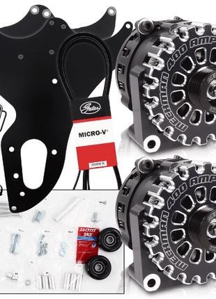 Mechman Dual Alternator Kit For 99-04 GM Trucks- 4.8L/5.3L/6.0L - Showtime Electronics