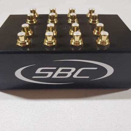 SBC Cock Box 1 In 7 Out Plastic RCA Distribution Box - Showtime Electronics