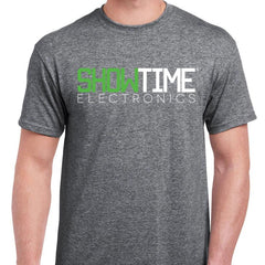 Showtime Dark Gray Logo T-Shirt - Showtime Electronics