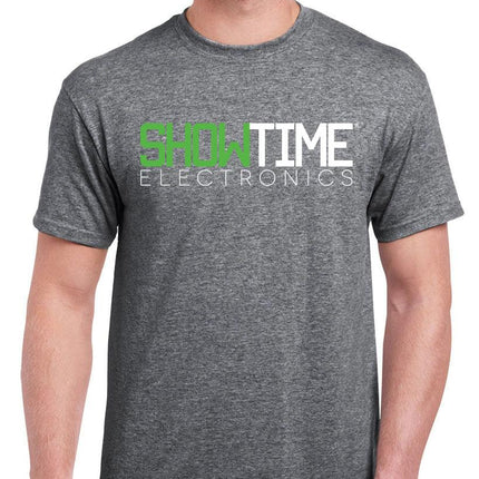 Showtime Dark Gray Logo T-Shirt - Showtime Electronics