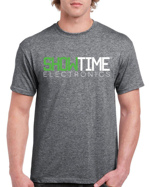 Showtime Dark Gray Logo T-Shirt - Showtime Electronics