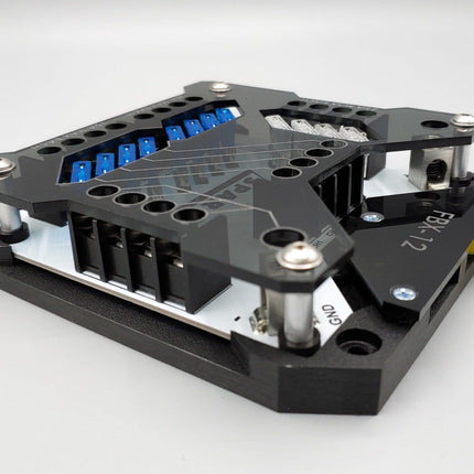 Sparked Innovations FBX-12 12 Circuit ATC Blade Fuse Block with Negative Bus and Cover - Showtime Electronics
