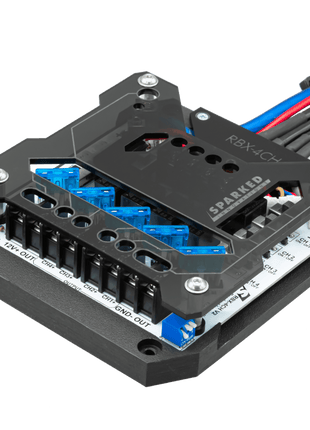 Sparked Innovations RBX-4CH 12VDC 4-Channel Relay Box - Showtime Electronics