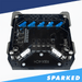 Sparked Innovations RBX-4CH Black Edition 12VDC 4-Channel Relay Box - Showtime Electronics