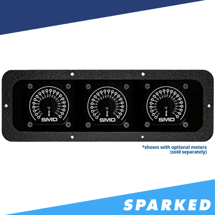 Sparked Innovations Single DIN Switch Panel for 03-06 Tahoe- SMD Meter Panel - Showtime Electronics