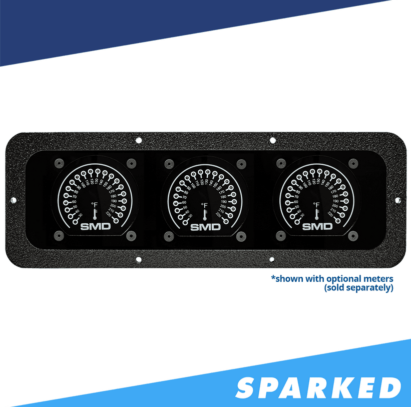 Sparked Innovations Single DIN Switch Panel for 03-06 Tahoe- SMD Meter Panel - Showtime Electronics