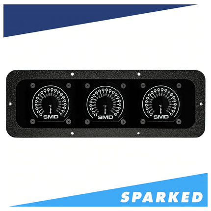Sparked Innovations Single DIN Switch Panel for 03-06 Tahoe- SMD Meter Panel - Showtime Electronics