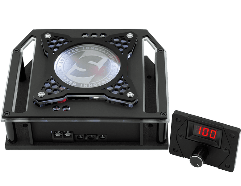 Sparked Innovations Speedie 12V Fan Speed Controller W/ Remote Mounted Display - Showtime Electronics