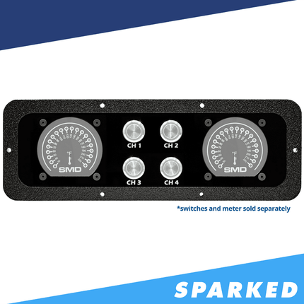 Sparked Innovations Tahoe Switch Panel -03-06 Dual SMD Voltmeter - Showtime Electronics