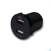Sparked Red LED Voltmeter with Dual USB Ports Charger Car Audio/Racing/Marine - Showtime Electronics