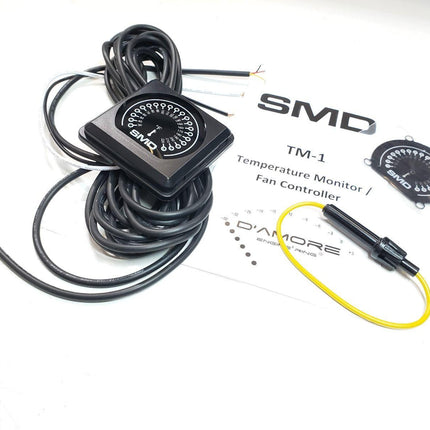 Steve Meade SMD TM-1 Fahrenheit Temperature Meter w/ Programmable Fan Output - Showtime Electronics