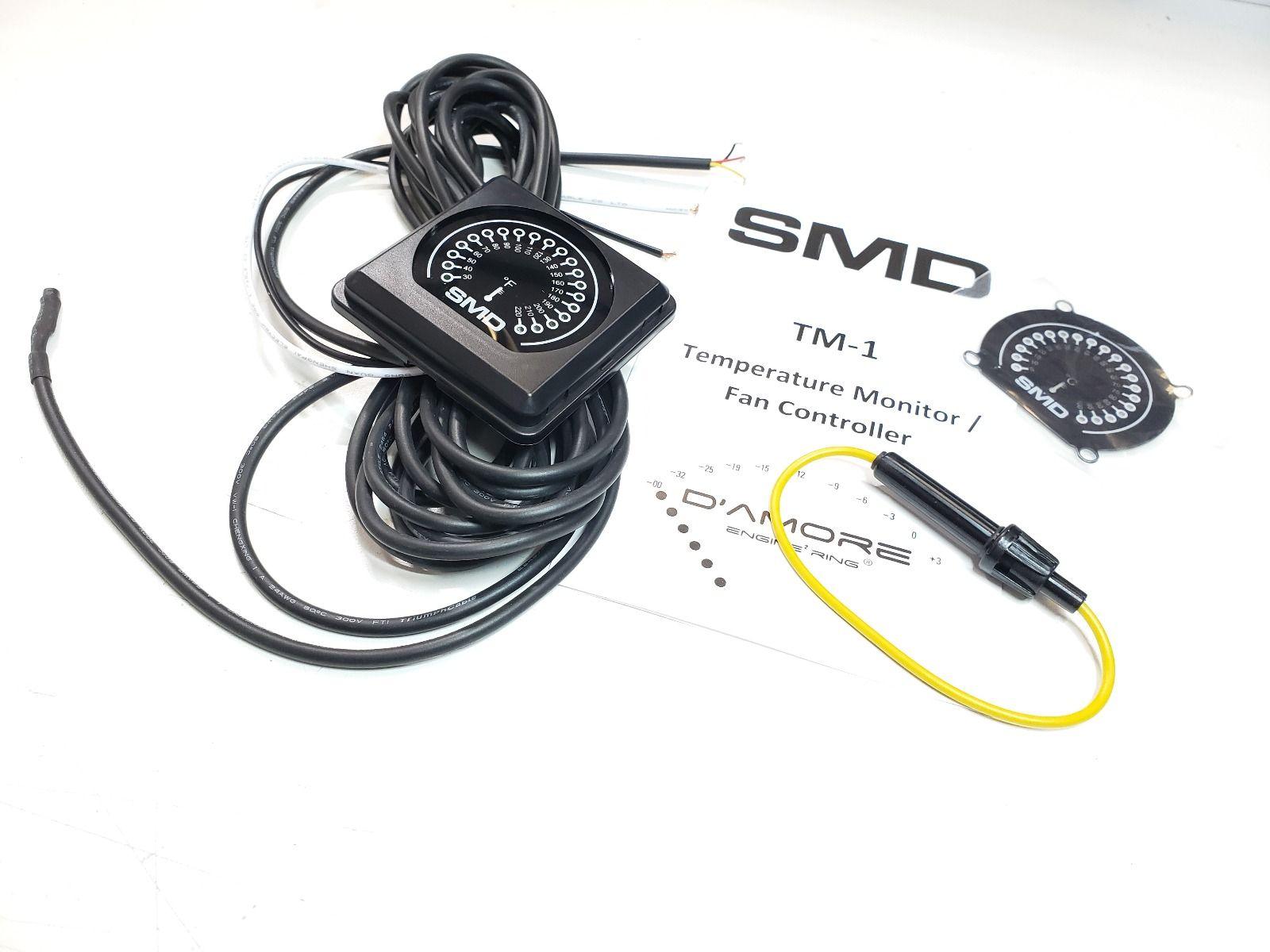 Steve Meade SMD TM-1 Fahrenheit Temperature Meter w/ Programmable Fan Output - Showtime Electronics