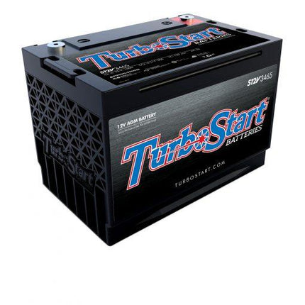Turbostart S12V3465 12 Volt Race/Street/Off Road Battery 1000CA 850 CCA 135 RC - Showtime Electronics