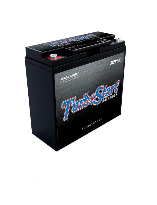 Turbostart S12V680 12 Volt Race Battery 320 CA 235 CCA 28 RC — Showtime ...