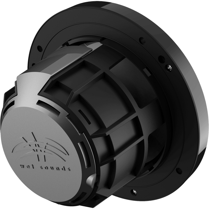 Wetsounds REVO 6-XS-B-SS 6.5" 300W Marine/Boat RGB Coaxial Speakers+Black XS Grills - Showtime Electronics