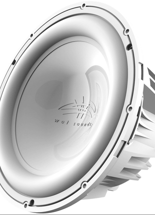 Wetsounds REVO 8 FA S4-W 300 Watt White Free Air 4 Ohm Marine Subwoofer - Showtime Electronics