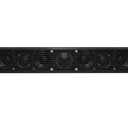 Wetsounds STEALTH-6 ULTRA-HD-B 6-Speaker 200 Watt Bluetooth Powersports/Marine Soundbar - Showtime Electronics