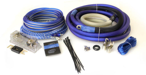 XS Power AKXS0-1 OFC Oxygen-Free Copper 1/0 Gauge Amplifier/Amp Wire Kit + 1 RCA - Showtime Electronics