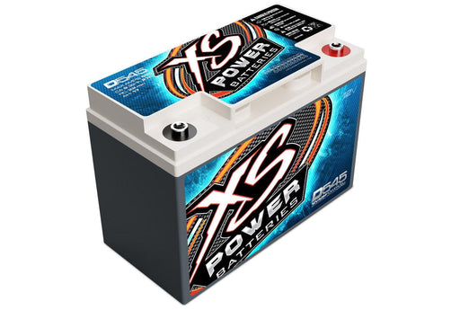 XS Power D545 12 Volt AGM 800 Amp Sealed Car Audio Battery/Power Cell+Terminals - Showtime Electronics