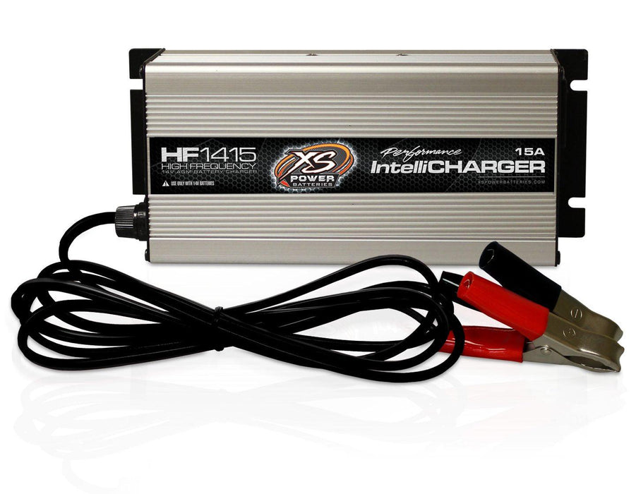 XS Power HF1415 15A 14 Volt Car Audio/Racing High Frequency AGM IntelliCharger - Showtime Electronics