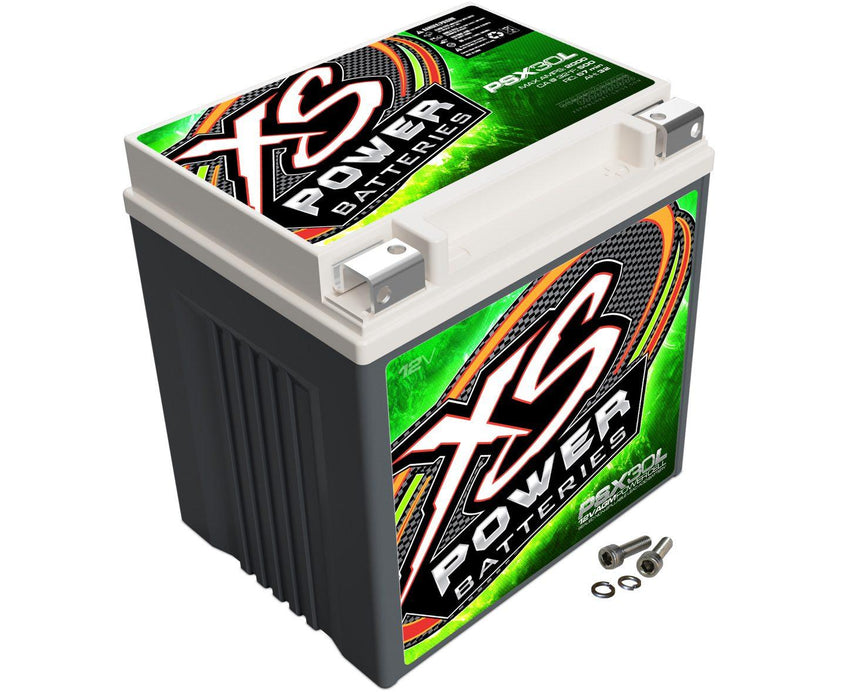 XS Power Powersports 12V PSX30L Group 30L 2000A AGM Battery/Powercell - Showtime Electronics
