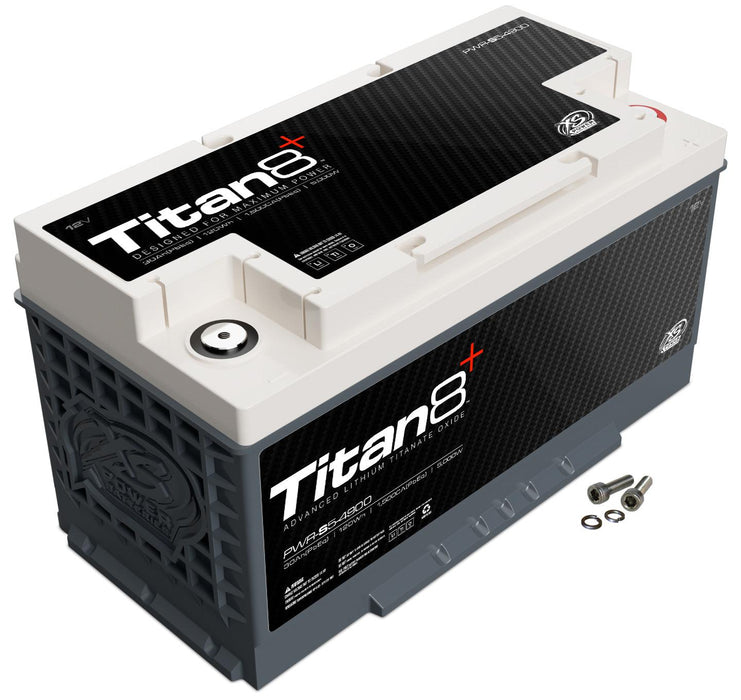 XS Power PWR-S5 Group 49 Titan8 12V Lithium 2000A 120 Energy Wh Battery for 5000 Watts - Showtime Electronics