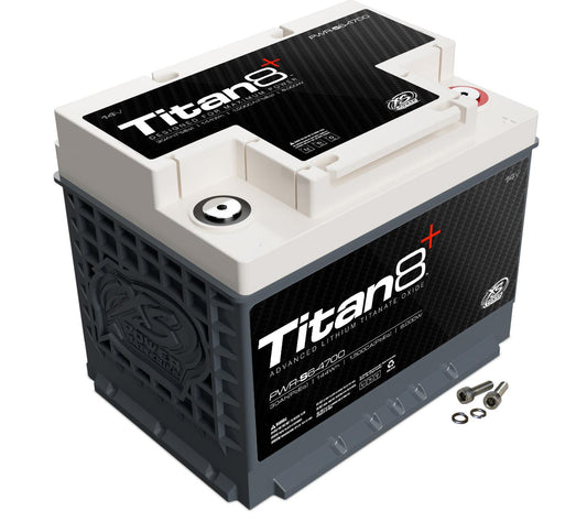 XS Power PWR-S6 Group 47 Titan8 14V Lithium 2000A 144 Energy Wh Battery for 6000 Watts - Showtime Electronics