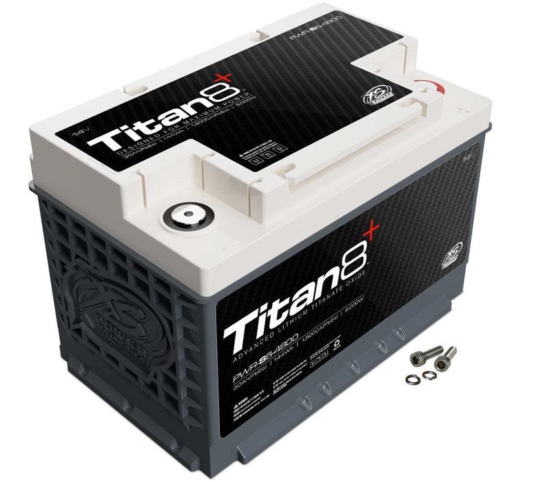 XS Power PWR-S6 Group 48 Titan8 14V Lithium 2000A 144 Energy Wh Battery for 6000 Watts - Showtime Electronics