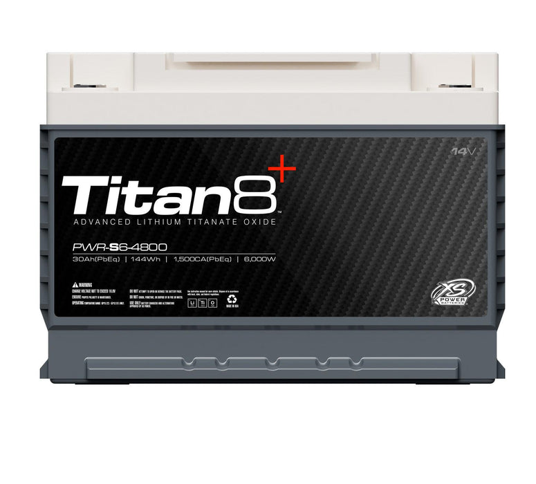 XS Power PWR-S6 Group 48 Titan8 14V Lithium 2000A 144 Energy Wh Battery for 6000 Watts - Showtime Electronics