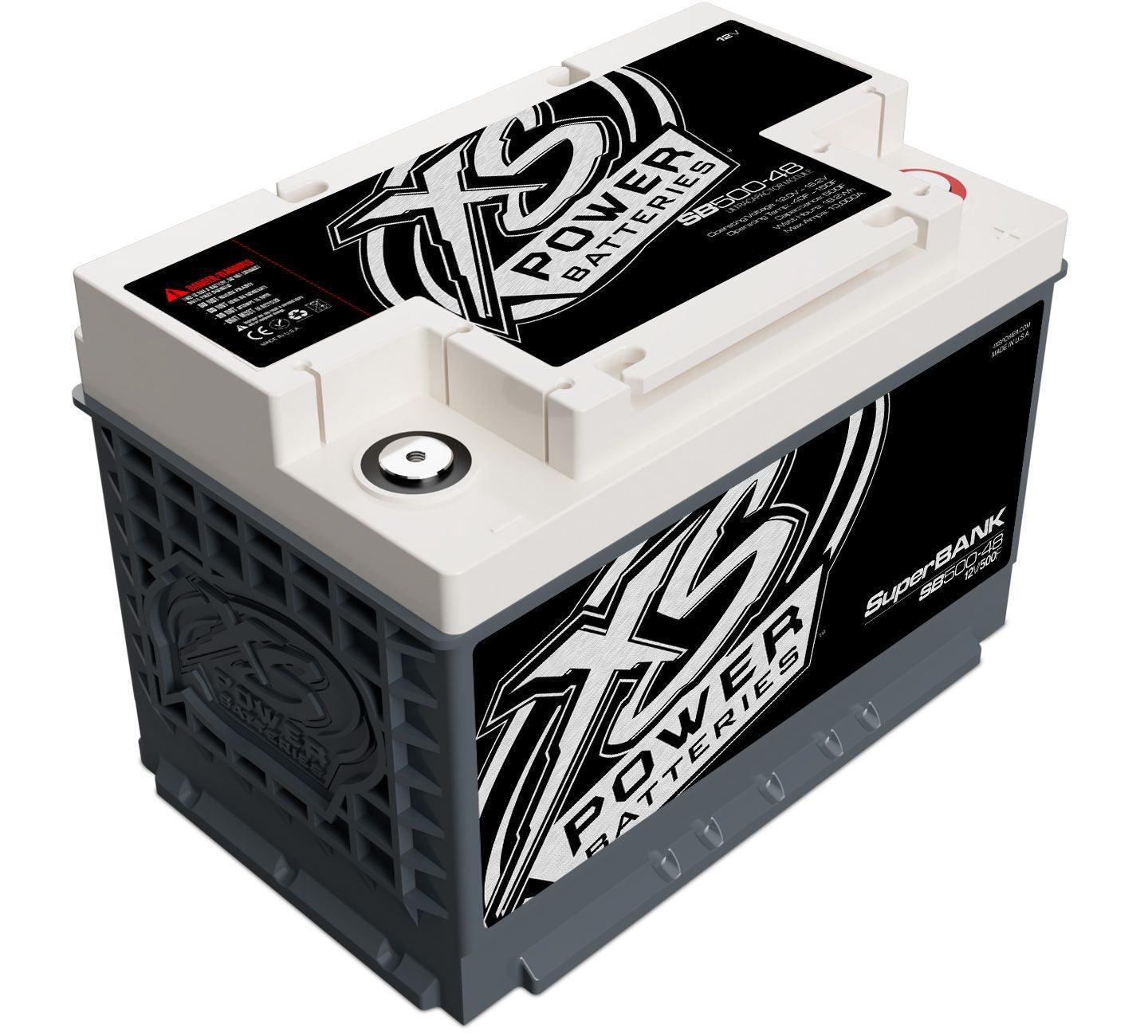 XS Power SB500-48 Group 48 12V Super Capacitor/Cap Superbank 4000W 500 Farad - Showtime Electronics